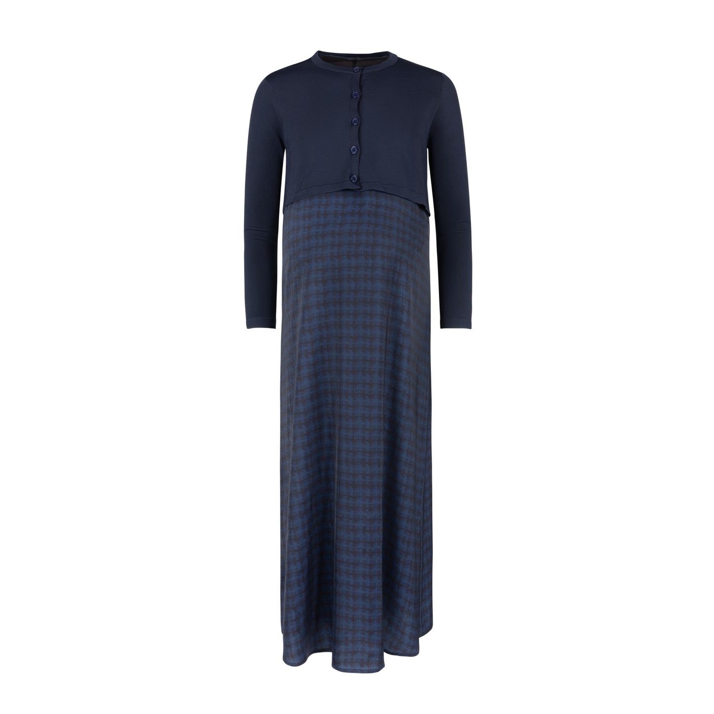 Printed Jumper Blue