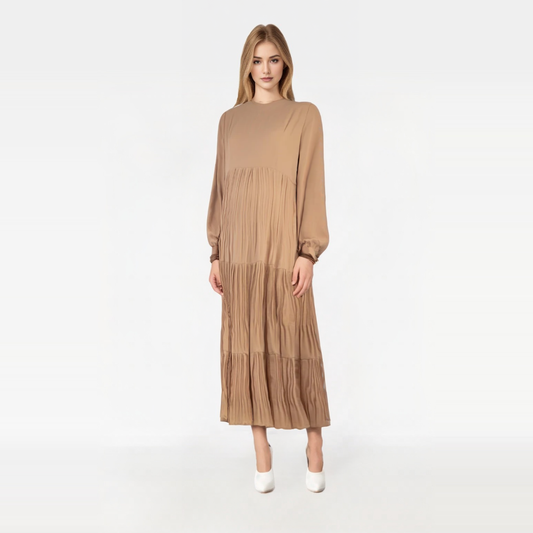 Tiered Maternity Gown-Dressy Collection